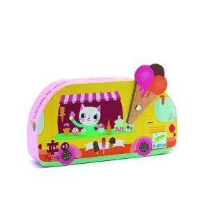 Djeco – Puzzle Carrinha dos Gelados