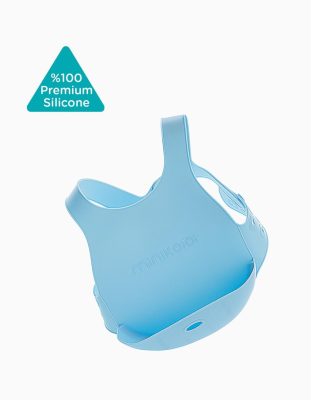 Babete Flexi-Bib Azul - Minikoioi