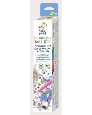 Rolo para colorir unicornios HAKU YOKA