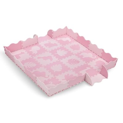 Tapete de chão espuma puzzle ZAWI rosa Momi