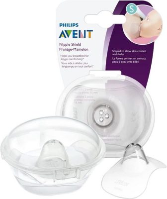 Conjunto 2 protetores Mamilos em silicone S  Philips Avent