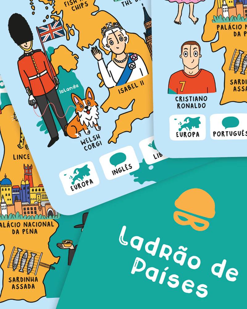 THG BrainAway Vamos Jogar aos Paises 4