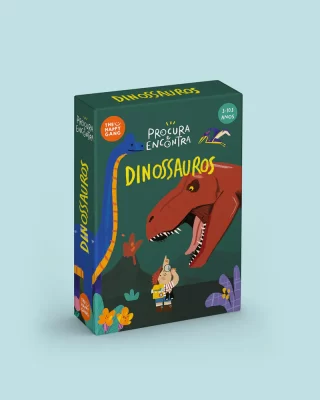 Procura e encontra Dinossauros The happy gang