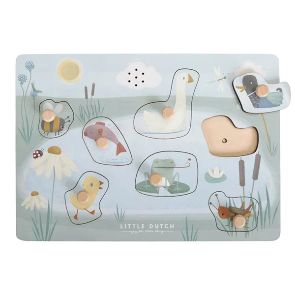LD4755 puzzle de encaixe sonoro little goose 3