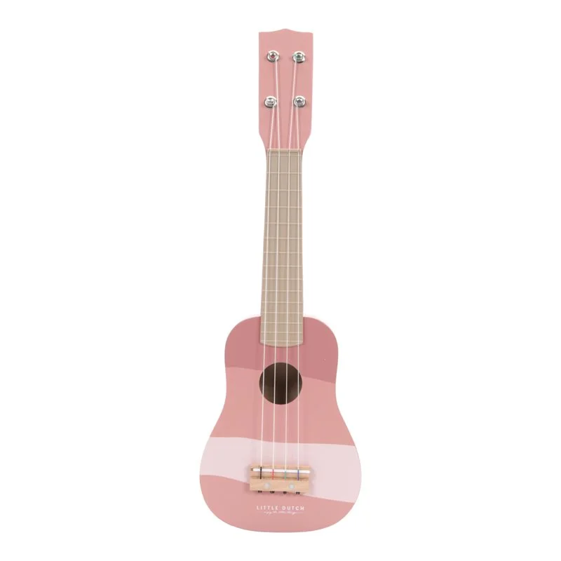 LD7014 Little Dutch Holz Gitarrea rosa new Pink LD7014 gitaar roze