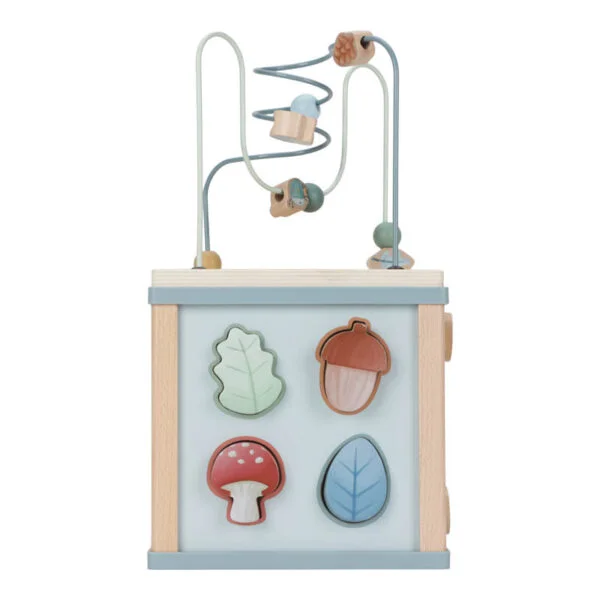 LD7231 Product Wooden activity cube Forest Friends 5 600x600 1