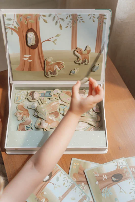 LD7253 Magnetic Playboard Forest Friends 2