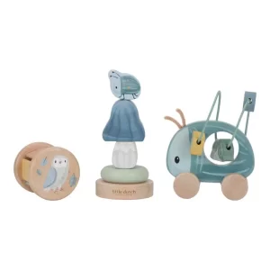Gift box de madeira azul forest friends Little Dutch