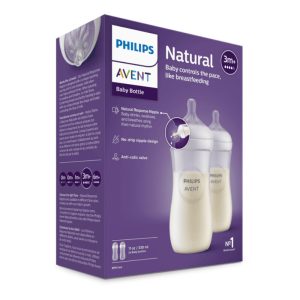 Conjunto biberões Natural Response 330ml embalagem dupla Philips Avent