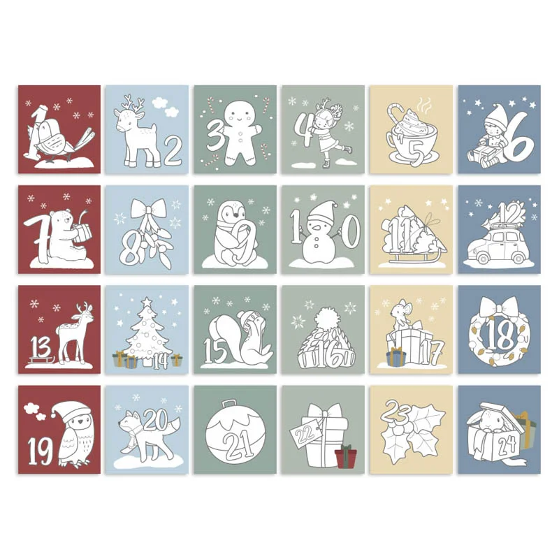 126305 LD BT X MAS CALENDAR CONTENT