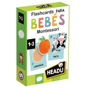 Flascards para bebes montessori HEADU