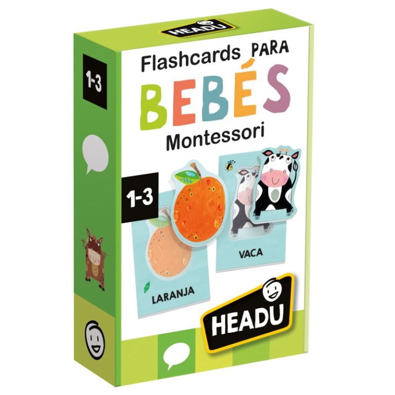 flashcards para bebes montessori headu