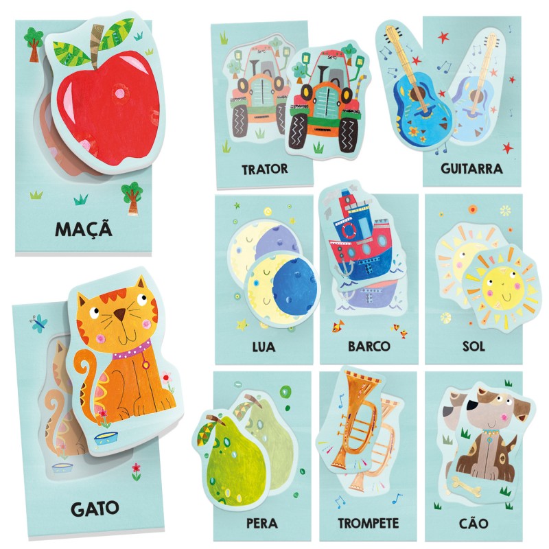flashcards para bebes montessori