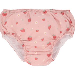 Cueca fralda com folhos Strawberries Monnëka