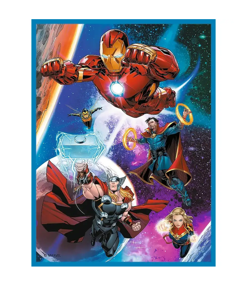 Puzzles 2 em 1 Vingadores