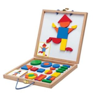 Jogo Geoform cria Imagens Magnéticas Djeco