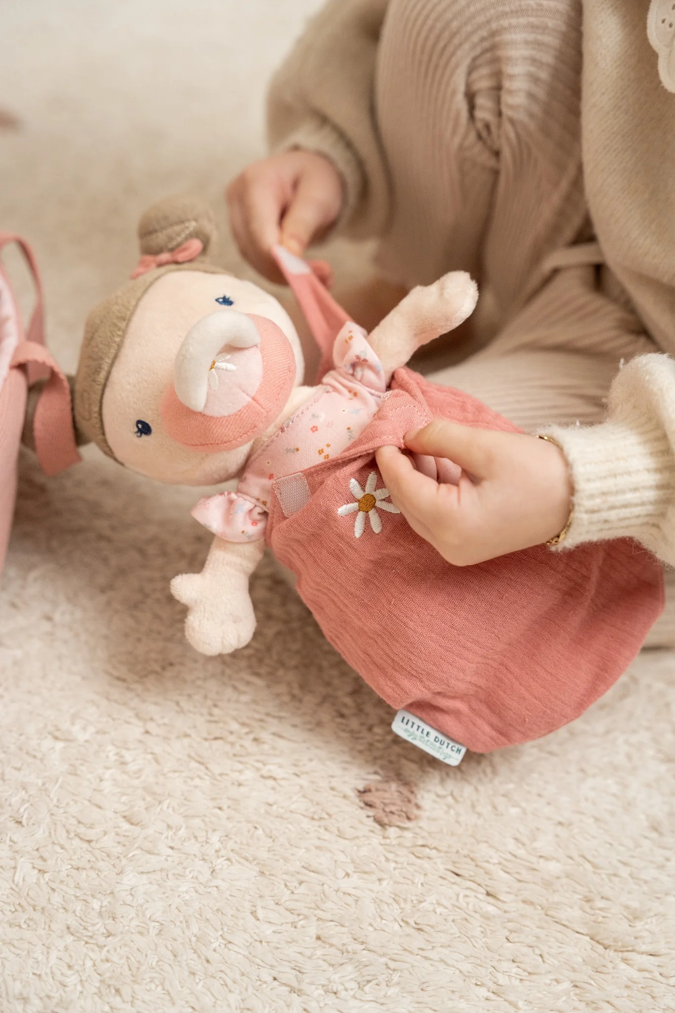 Baby Rosa com Alcofa | Little Pink Flowers - Image 5