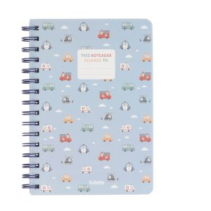 Caderno Escolar City cars Tutete