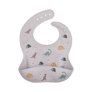 Babete de silicone Dinos World Tutete