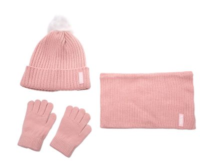 Conjunto de chapéu, luvas de inverno + gola de pescoço Little Red Tutete