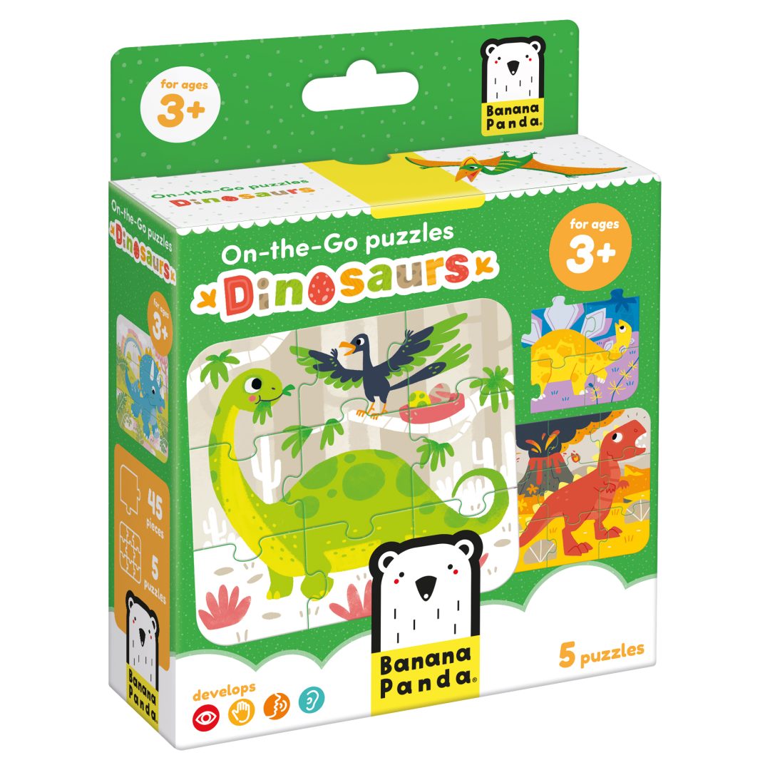 L On the Go puzzles Dinosaurs