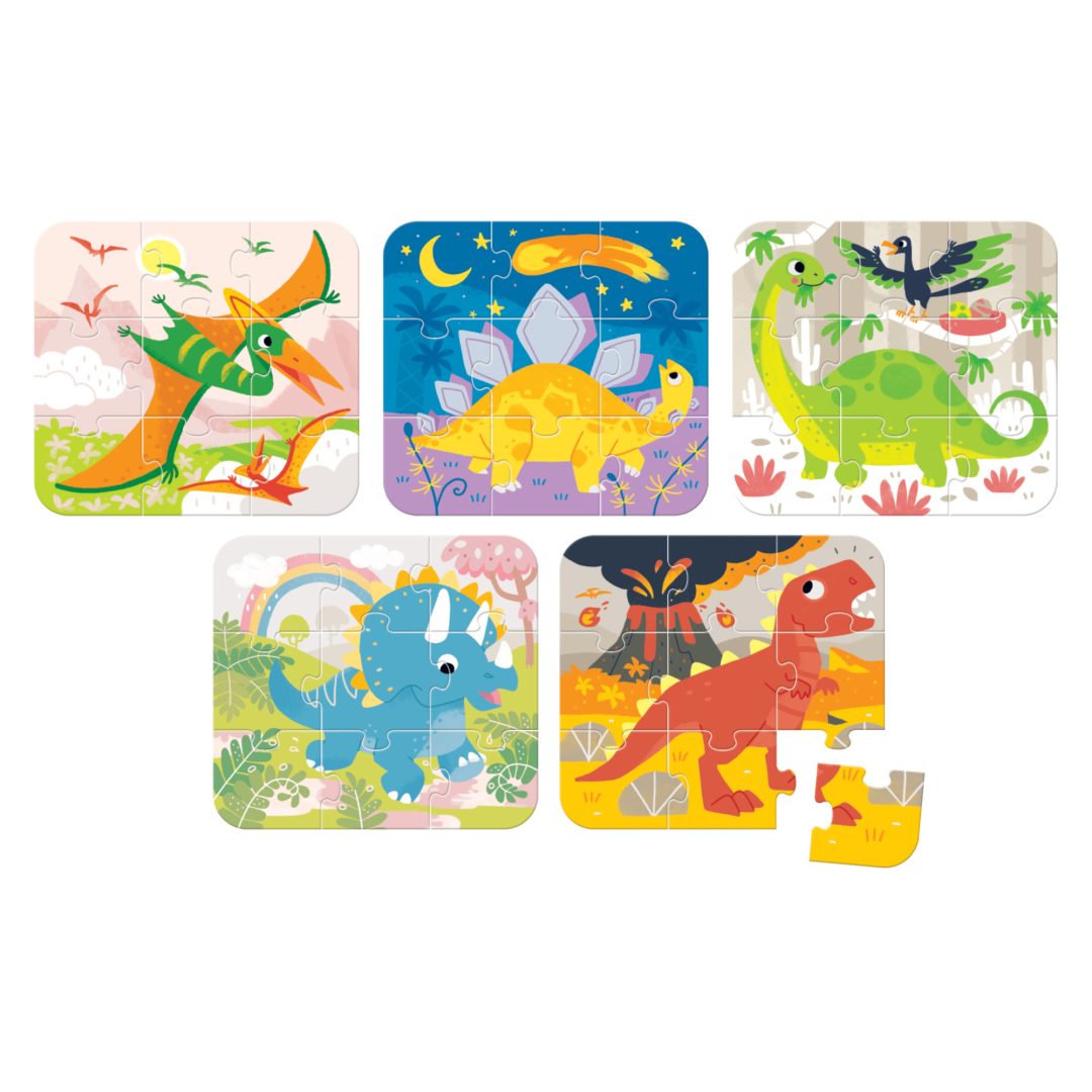 On the Go Puzzles Dinosaurs 2