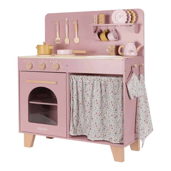 wooden play kitchen ld2501 product 3 Small