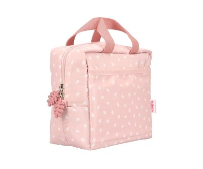Bolsa termica  leaves rosa Tutete