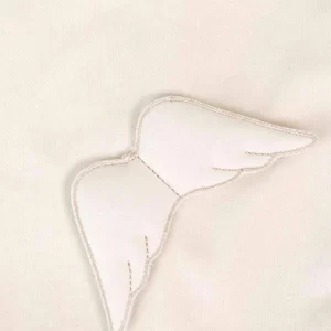 Fralda algodão anjo bege Baby Gi 67cmx67cm