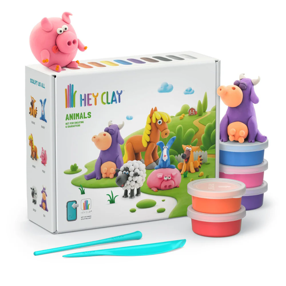 Animals_MassasdeModelarColoridasheyclay Animals MassasdeModelarColoridasheyclay