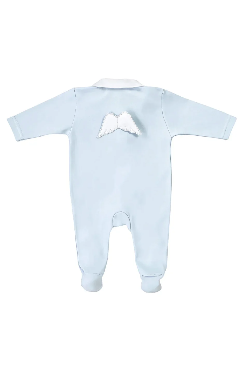 Baby Gi Blue Angel Wing Sleepsuit 2x3 1