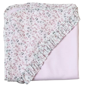 Fralda algodão liberty rosa Baby Gi 67cmx67cm