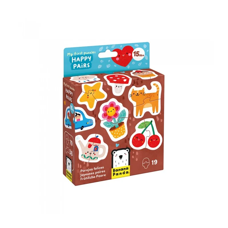 primeiros puzzles pares banana panda 1