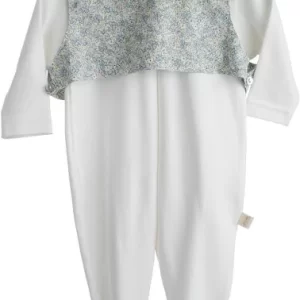 Babygrow algodão pérola liberty pearl 0 meses Baby Gi