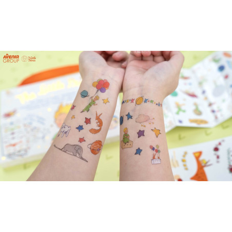 tlp244099 the little prince face stickers and tattoos 2