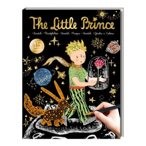 Livro de raspar The little prince