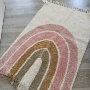 Tapete arco-iris rosa Little Dutch 130x90cm