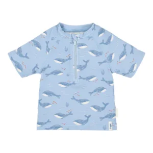 Camisola de banho de manga curta Ocean Splash Little Dutch