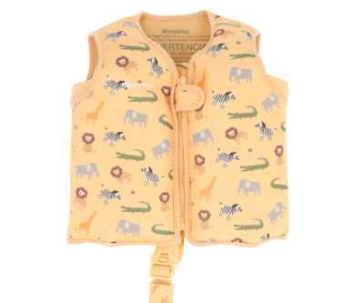 Colete flutuador Wild animals Monnëka 2 a 3 anos