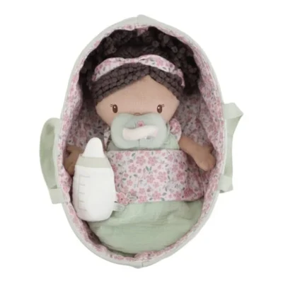 Boneca bebé Evi com alcofa Nova Little Dutch