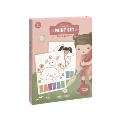 Set de pintura com aguarelas Fairy garden Little Dutch
