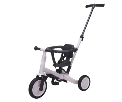 Triciclo 4 em 1 com guiador parental  lilás Top Mark