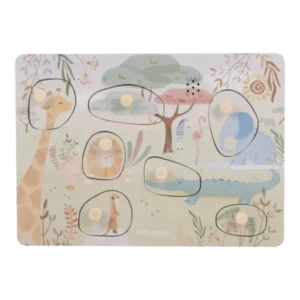 Puzzle Sonoro Safari Friends Little Dutch