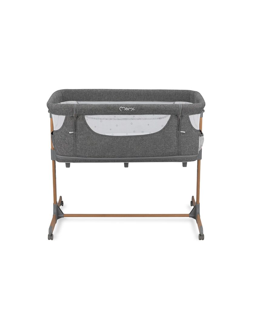 momi-smart-bed-bedside-cot-4in1-gray (4) momi smart bed bedside cot 4in1 gray 4